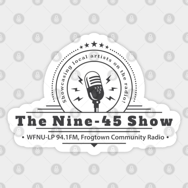Nine-45 Show Sticker by MikeRezRadio